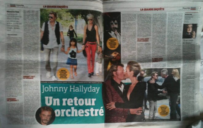 L'enquête centrale: 2 pages sur «Johnny» L'enquête centrale: 2 pages sur «Johnny»
